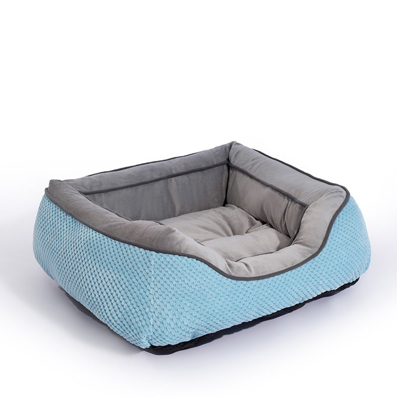 Dog Crate Bed For Medium Dogs, Plush Faux Fur Dog Crate Pad, Calming Anti Anxiety Medium Dog Bed For Crate, Washable Soft Warm Dog Crate Mat With Non-Slip Bottom