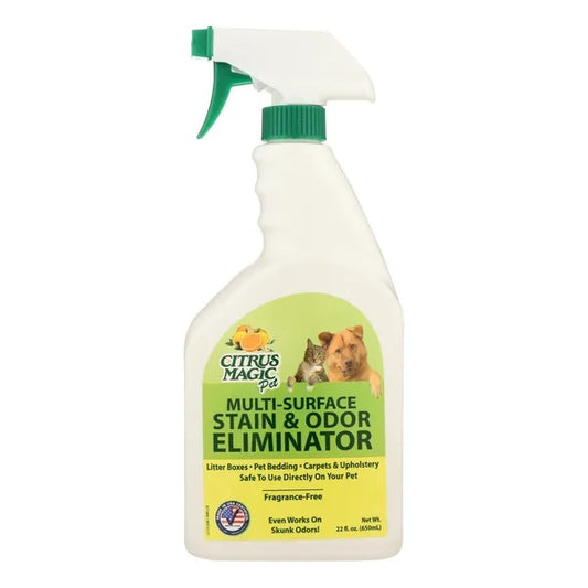 Citrus Magic Pet Odor Eliminator  Trigger Spray   22 Fl Oz